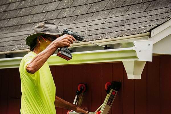 Gutter Shutter Installment