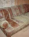 furniture in a Westbrook basement destroyed by mold and dust mites