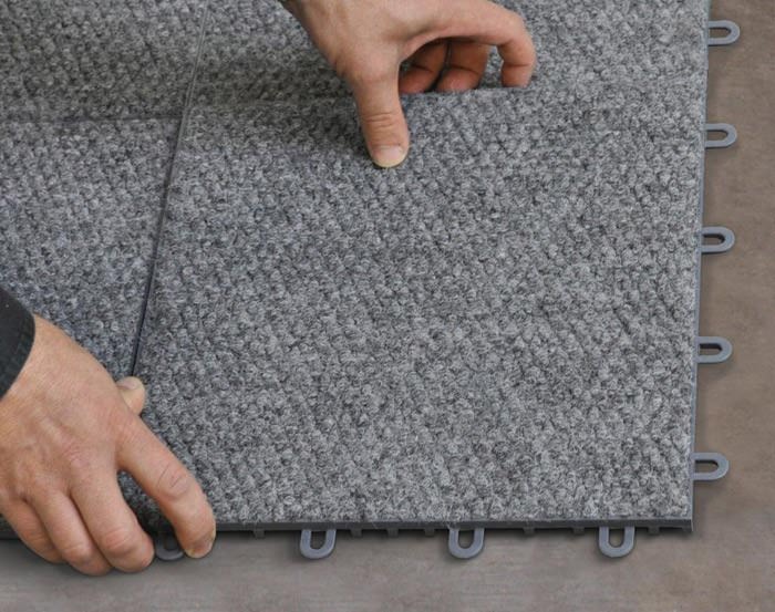 Basement Floor Tiles In Portland Bangor Rochester Maine Waterproof Basement Flooring In Carpet Tile Designs In Me