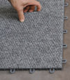 Interlocking carpeted floor tiles available in Dover, Maine