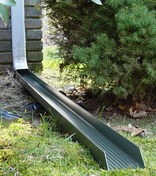 Downspout Gutter Extensions By Bangor Portland Rochester Maine Waterproofers Extend Your Gutter Downspouts To Help Waterproof The Basement In Me