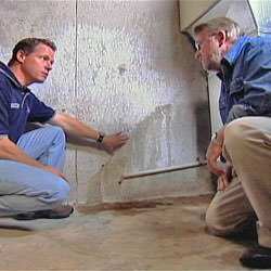 creating a basement waterproofing system with contractors in Ellsworth
